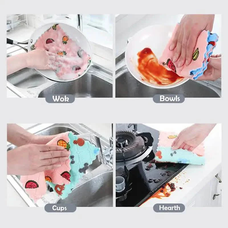 Compostable Dish Cloths — Eco-Friendly Kitchen Cleaning Cloths