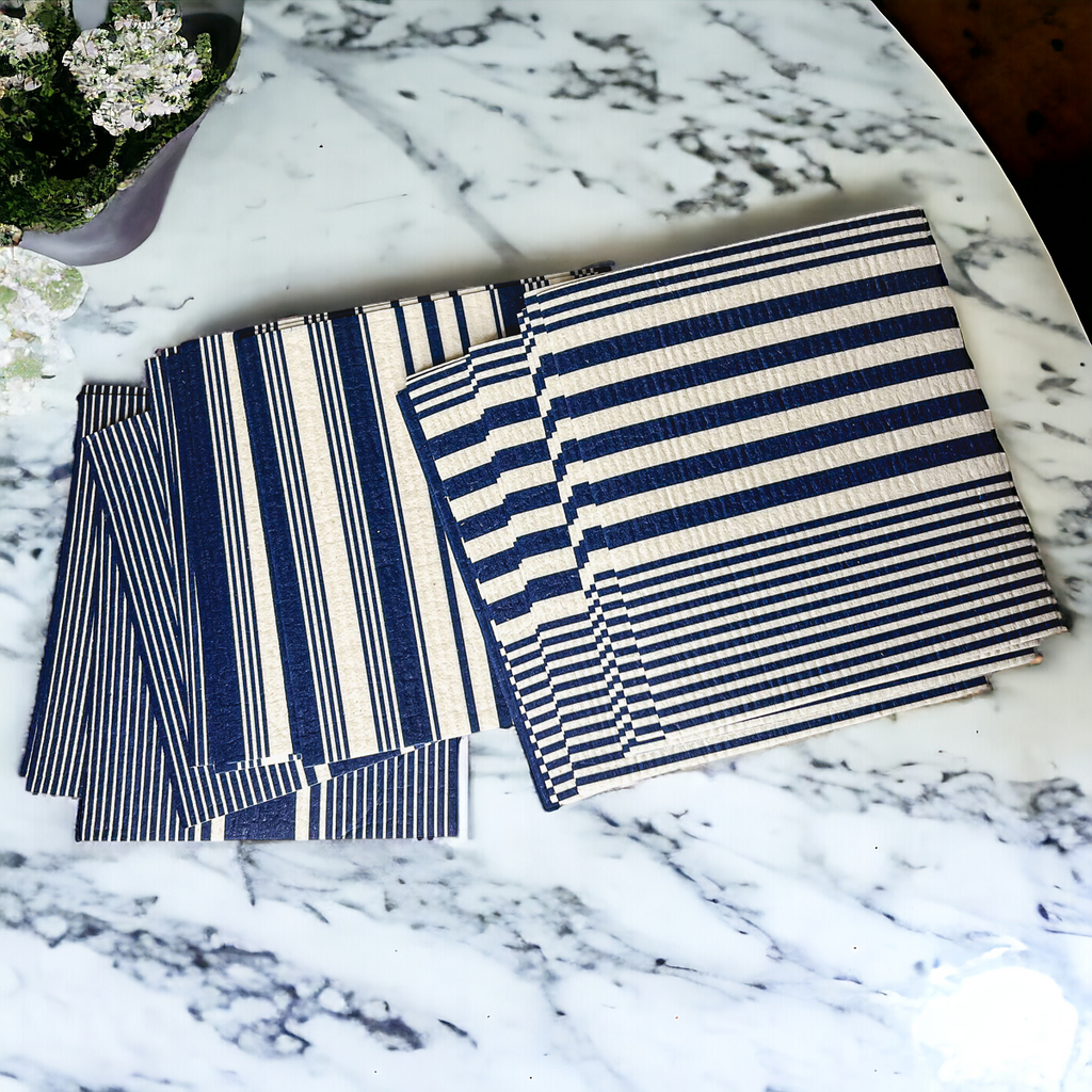 Yacht Club Biodegradable Kitchen Cloth 70% Cellulose 30% Cotton Reusable
