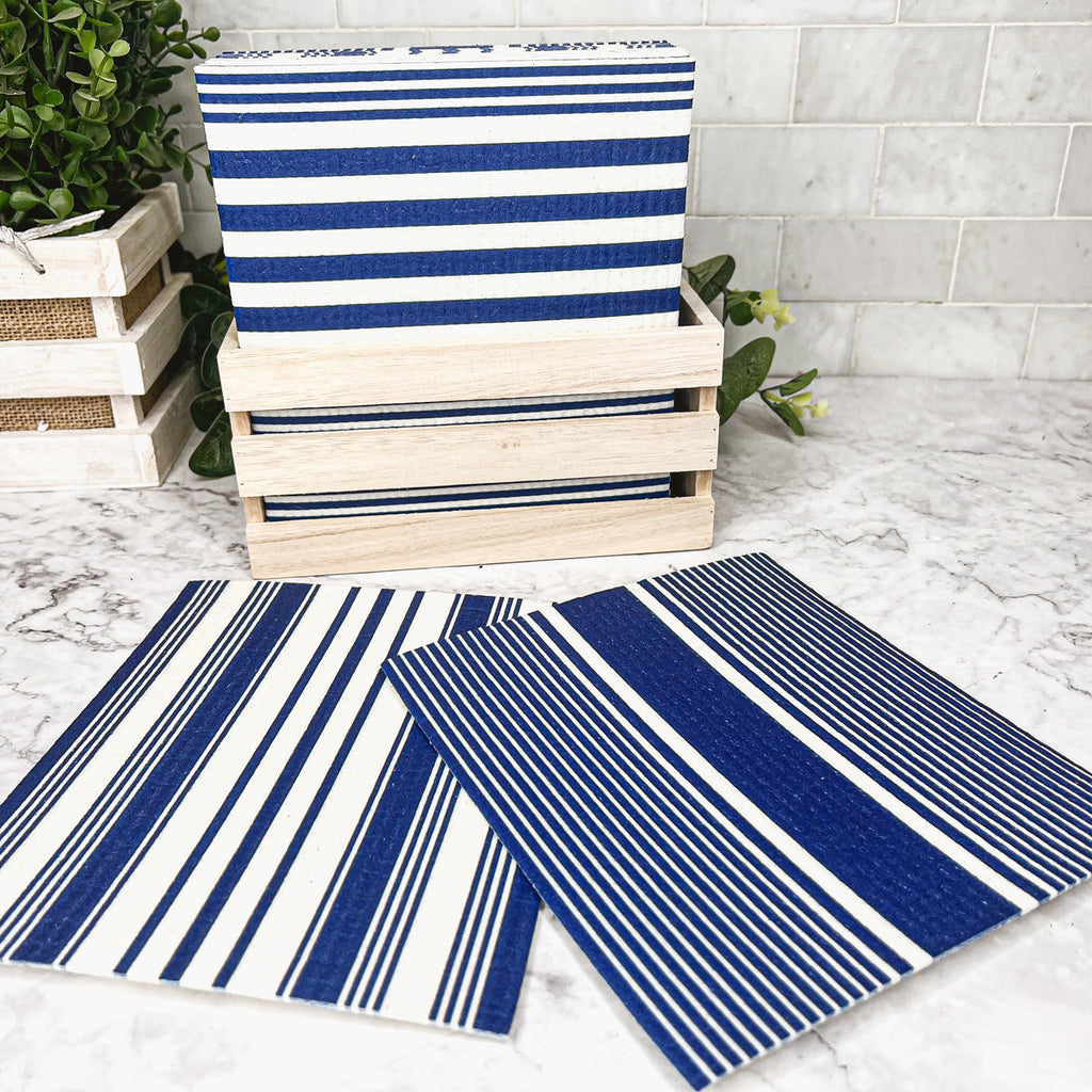 Yacht Club Biodegradable Kitchen Cloth 70% Cellulose 30% Cotton Reusable